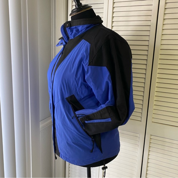 L.L. Bean Womens Small Reg Blue Ski Coat - Picture 4 of 5